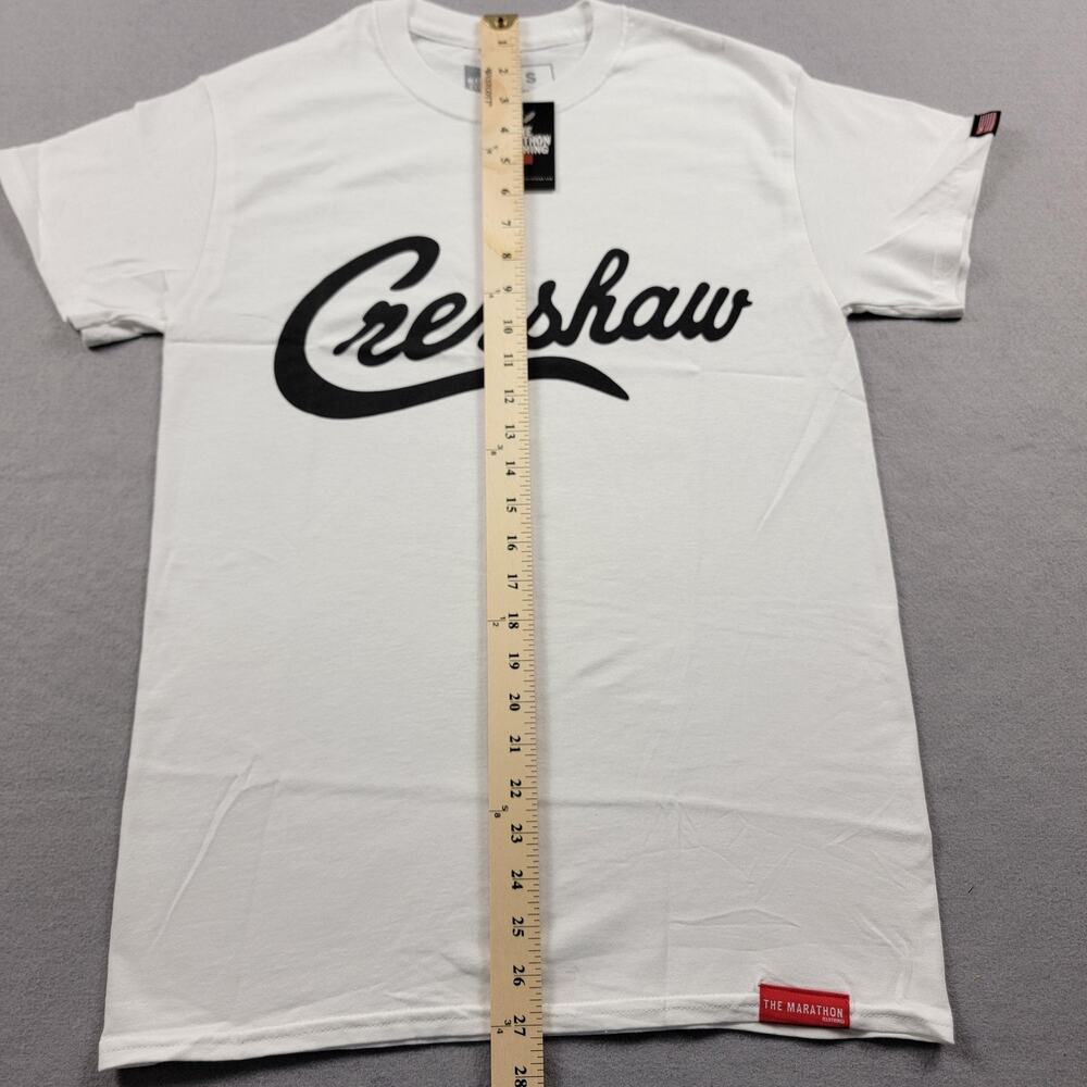 The Marathon Clothing Crenshaw Shirt Mens Small White Graphic Tee Streetwear - Picture 9 of 9